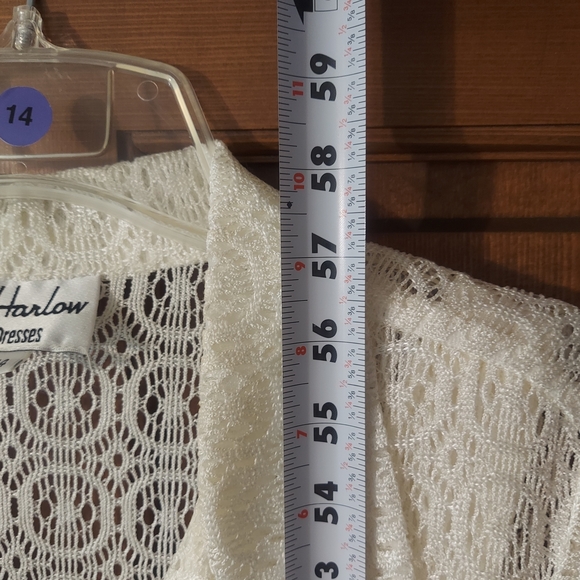 Harlow Cream Lace Skirt Set Size 14 - Picture 10 of 10